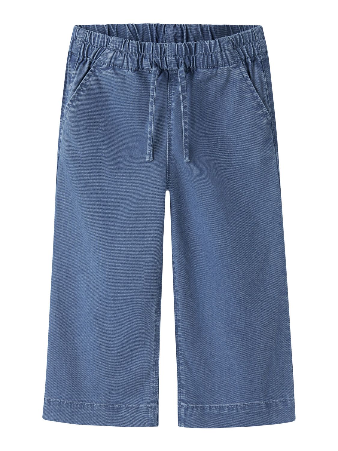 13256995 NAME IT Meisjes Wide Leg Denim Broek Lichtblauw