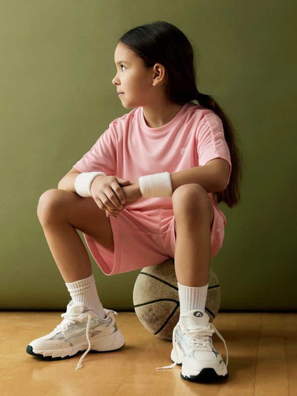 13261365 NAME IT Meisjes Sportset Roze