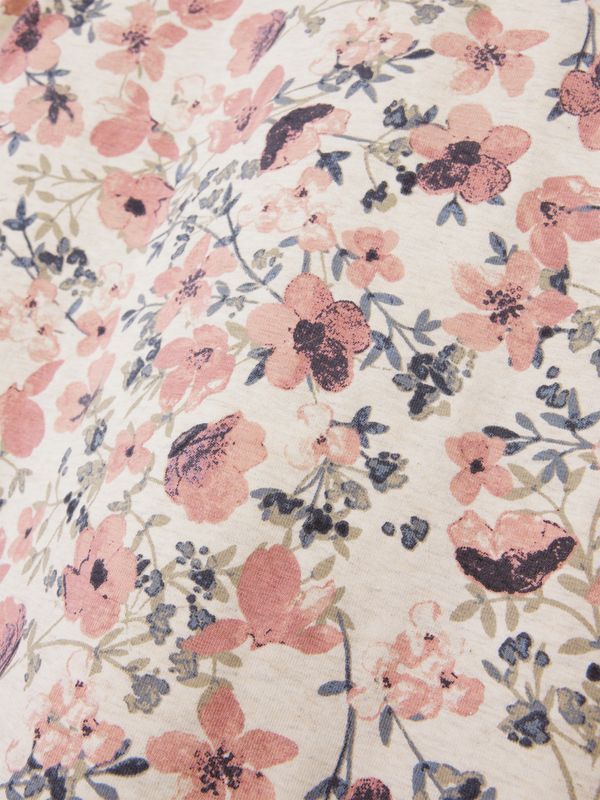 13227053 NAME IT Meisjes Pyjama Bloemen Oudroze