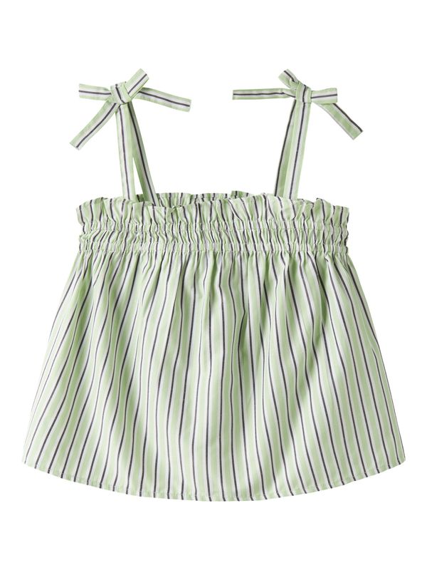 NAME IT Gestreepte Meisjes Top met Strikbandjes – 13251272