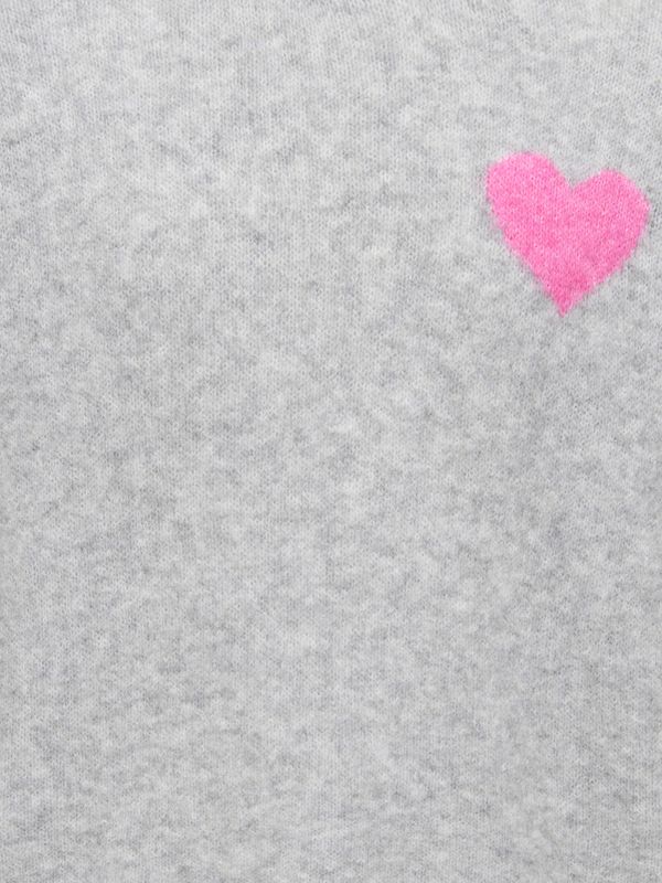 ONLY Meisjes Gebreide Trui Love Grijs – 15377083