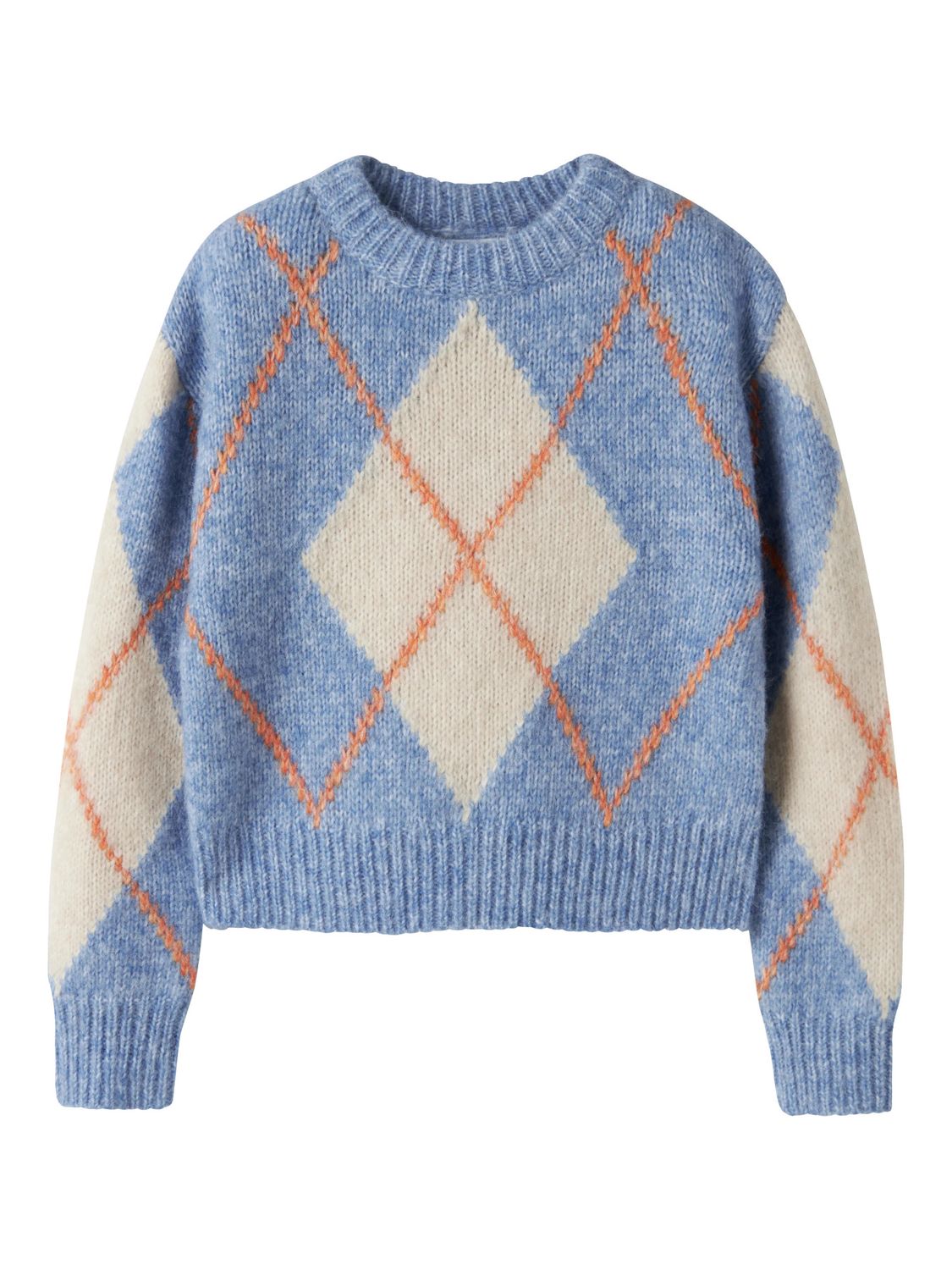 NAME IT Meisjes Gebreide Ruittrui Blauw – 13259446