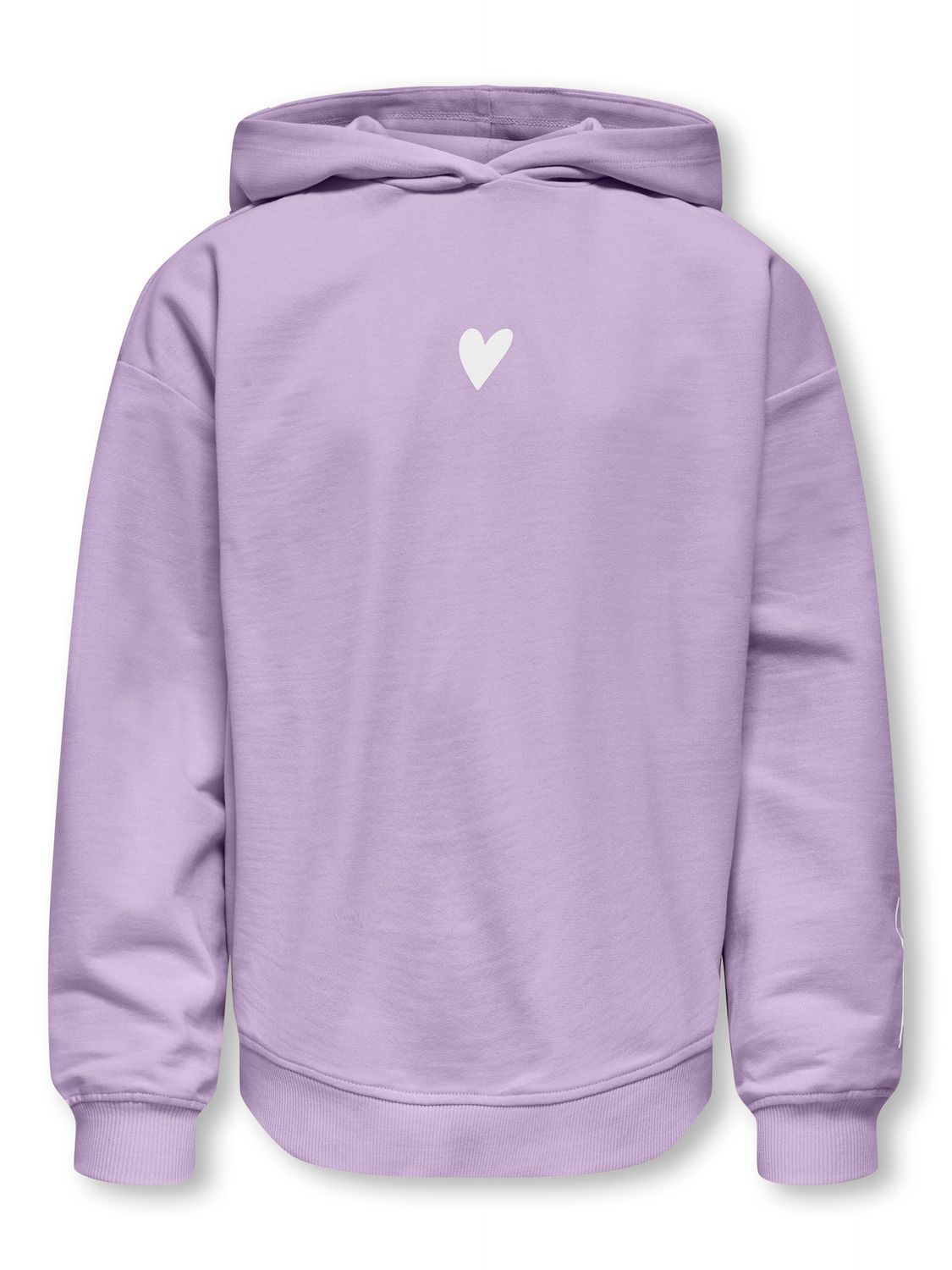 ONLY Meisjes Hoodie Love Lila – 15369479