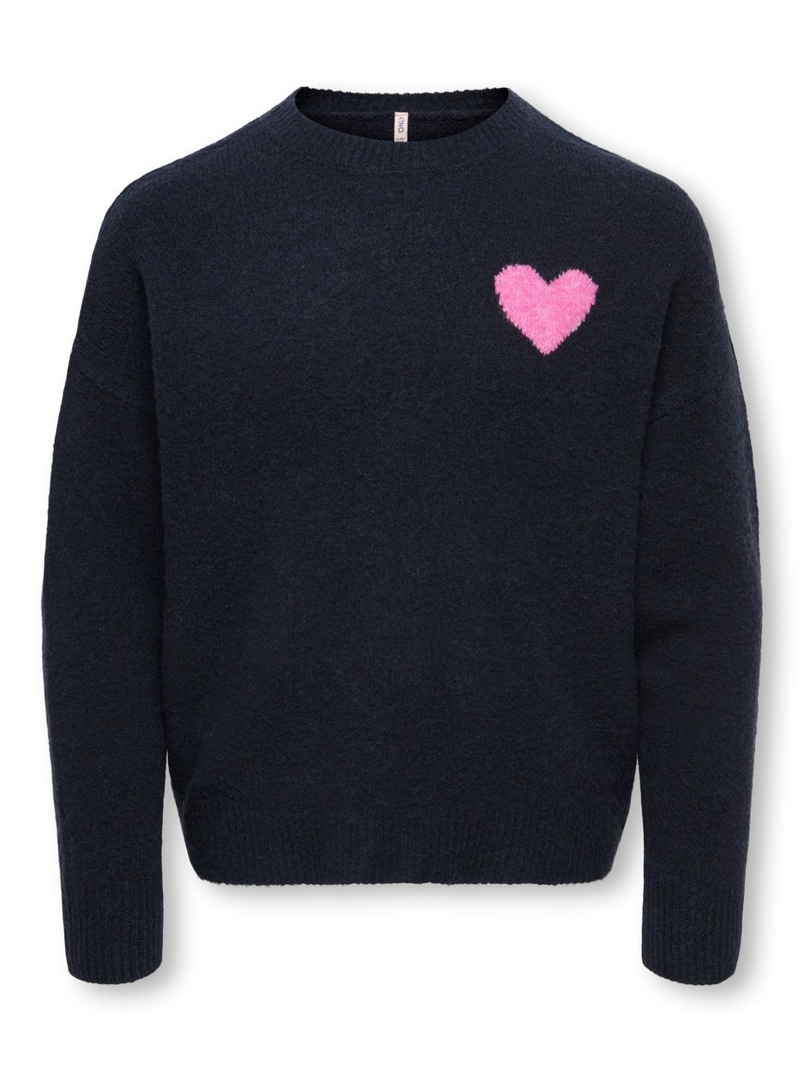 ONLY Meisjes Gebreide Trui Love Donkerblauw – 15377083