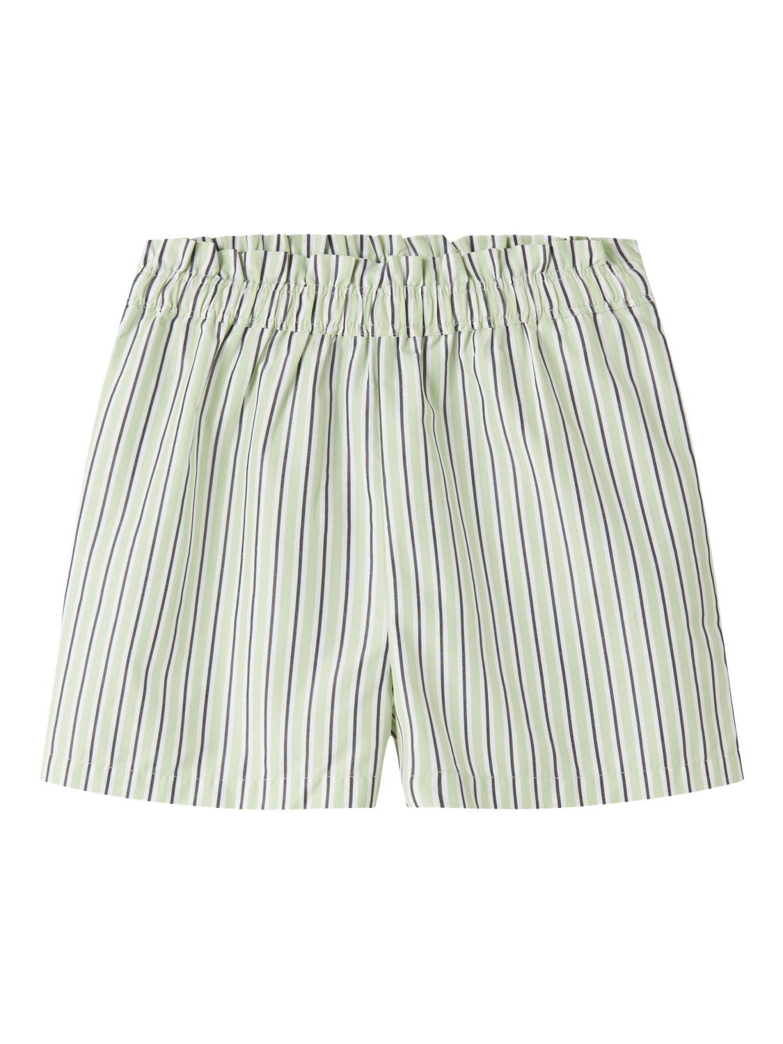 NAME IT Meisjes Gestreepte Short Groen – 13251274