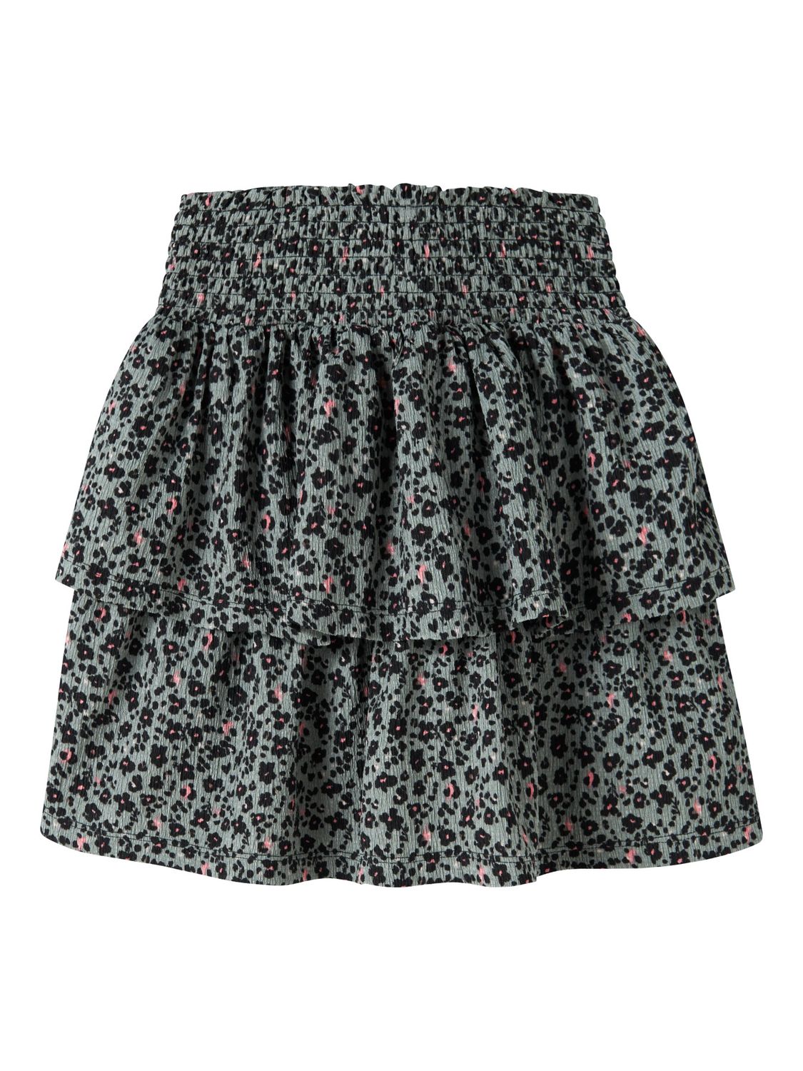 NAME IT Meisjes Rok met Bloemenprint Groen – 13258312