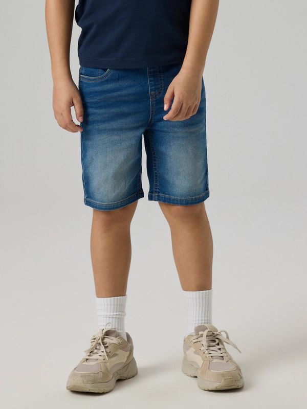 13197241 – NAME IT Blauwe Denim Short Jongens