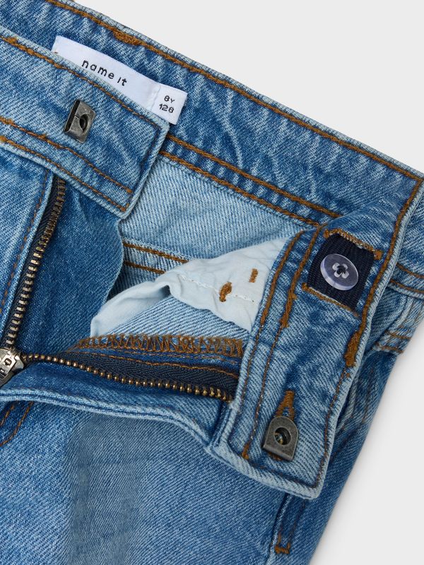 13240777 – NAME IT Blauwe Denim Short Jongens