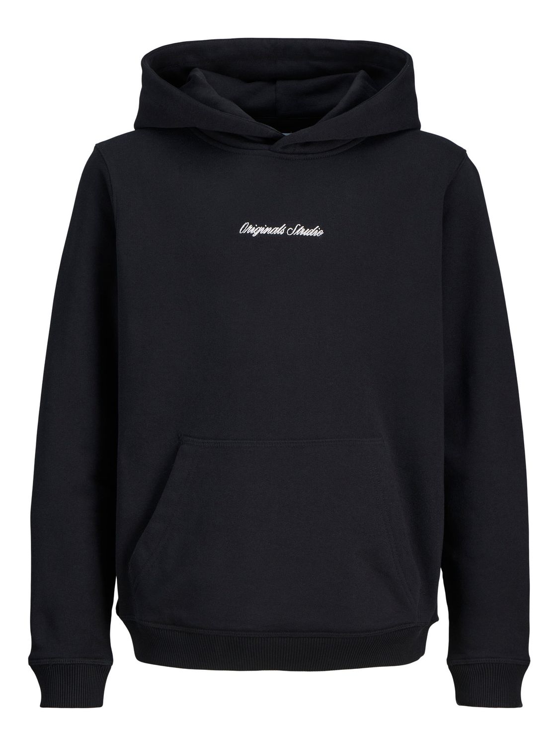 12284062 – JACK &amp; JONES JUNIOR Zwarte Hoodie Jongens