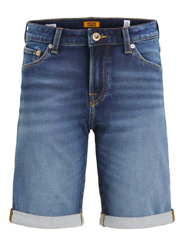 12273529 – JACK &amp; JONES JUNIOR Blauwe Denim Short Jongens