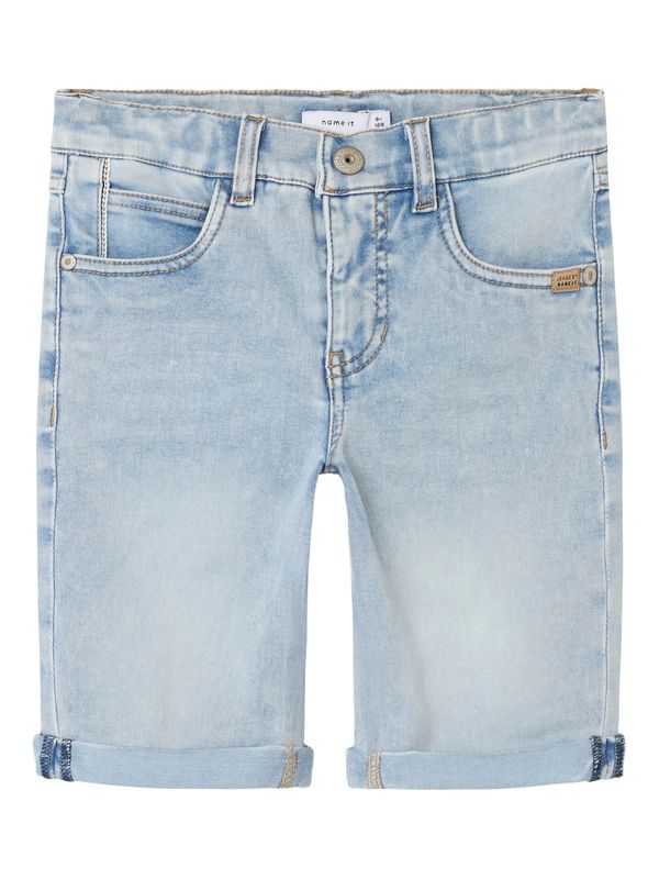 13197327 – Lichtblauwe denim short voor jongens
