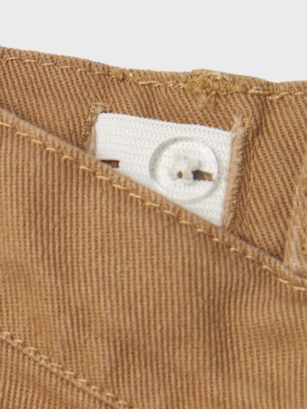 13220713 NAME IT Jongens Wide Leg Twill Broek – Kelp