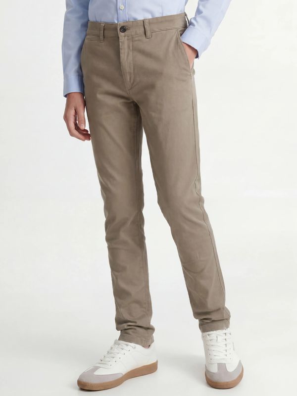 12224625 Jack &amp; Jones Junior Beige Chino Broek