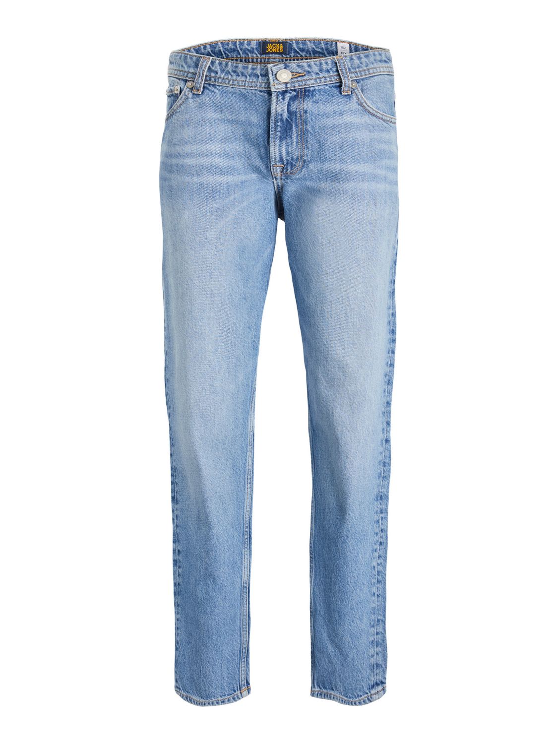 12229486 Jack &amp; Jones Junior Chris Lichtblauwe Straight Fit Jeans