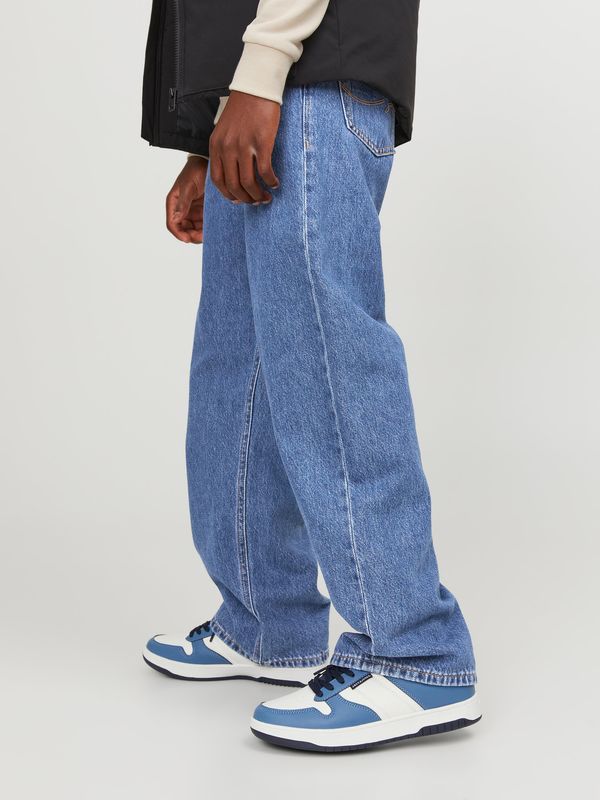 12235464 Jack &amp; Jones Junior Alex Medium Blue Straight Fit Jeans
