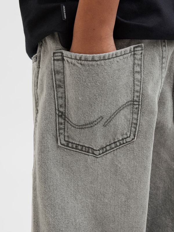 12269929 Jack &amp; Jones Junior Alex Grijze Straight Fit Jeans