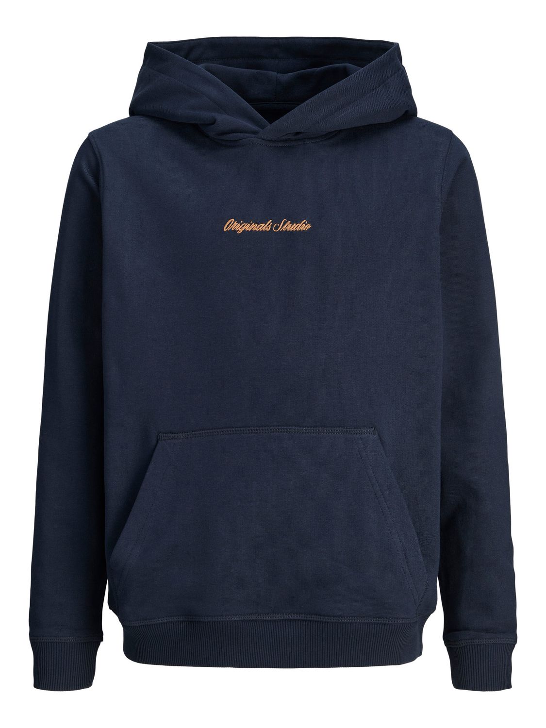 12284062 Jack &amp; Jones Junior Donkerblauwe Hoodie Jongens