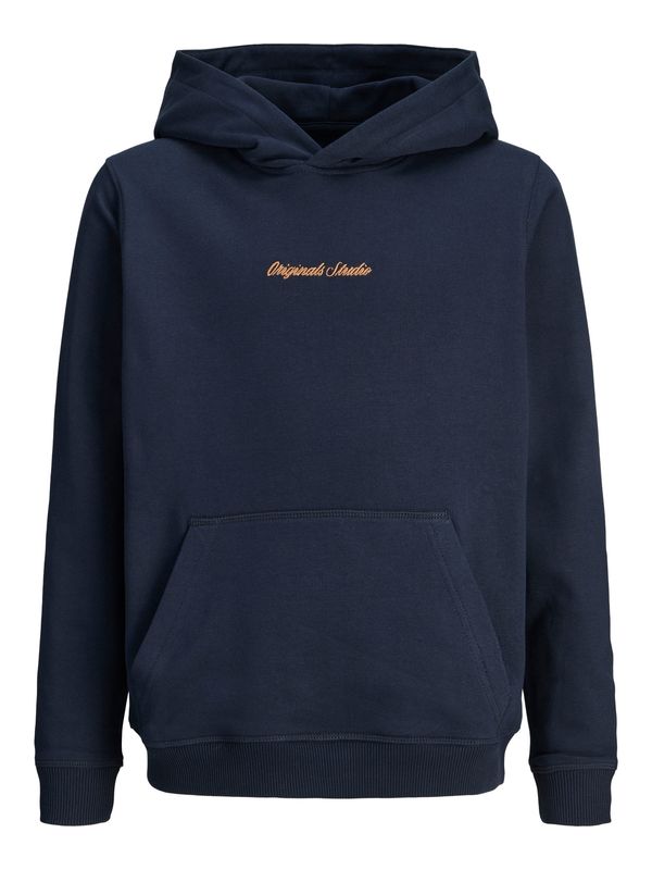 12284062 Jack &amp; Jones Junior Donkerblauwe Hoodie Jongens