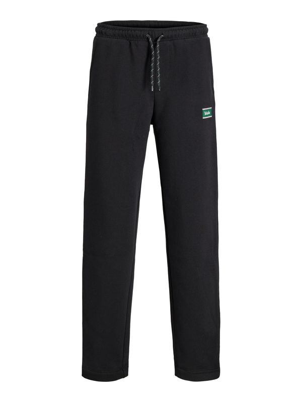 12299287 Jack &amp; Jones Junior Zwarte Joggingbroek