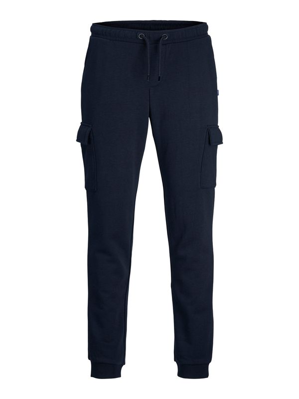 12254214 Jack &amp; Jones Junior Donkerblauwe Cargo Joggingbroek Jongens