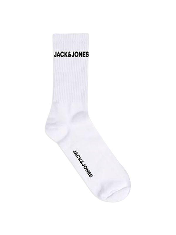 12219499 – JACK &amp; JONES Junior Witte Tennissokken – 5-Pack