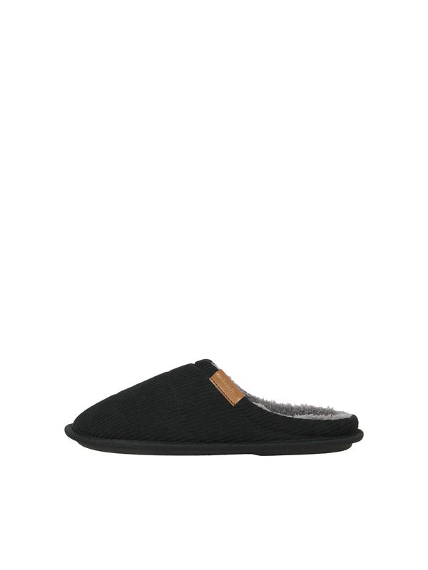 12272659 – JACK &amp; JONES Junior Zwarte Pantoffels