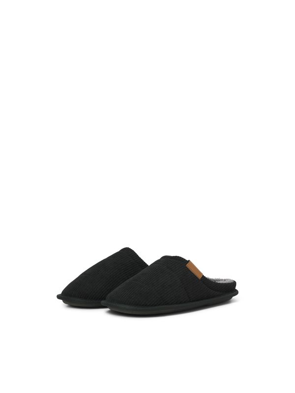 12272659 – JACK &amp; JONES Junior Zwarte Pantoffels