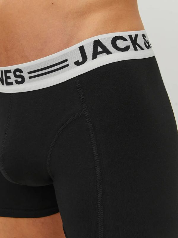 12256698 – JACK &amp; JONES Junior Boxershorts Zwart – 3-Pack