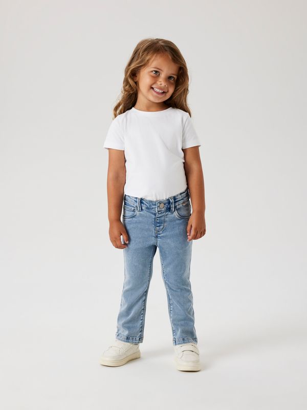 13224658 – NAME IT Bootcut Jeans Light Blue Bleached Denim