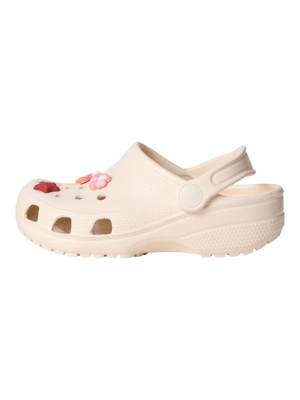 13263283 – NAME IT meisjes clogs – beige met schoenbedeltjes