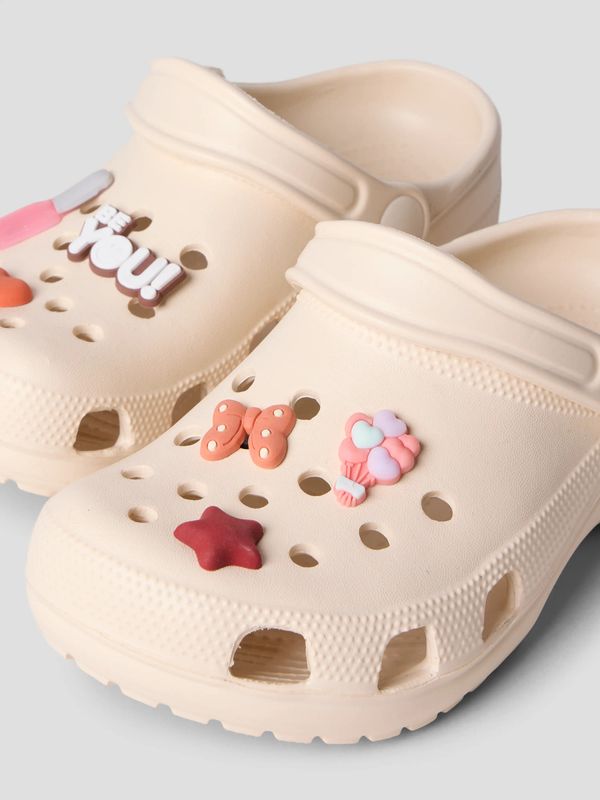 13263283 – NAME IT meisjes clogs – beige met schoenbedeltjes