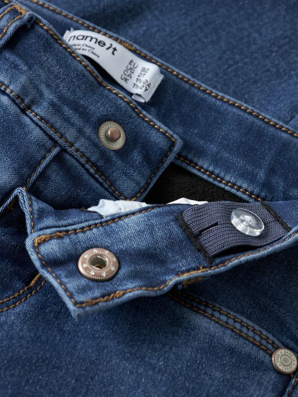 13257645 – NAME IT Bootcut Jeans met Fleece
