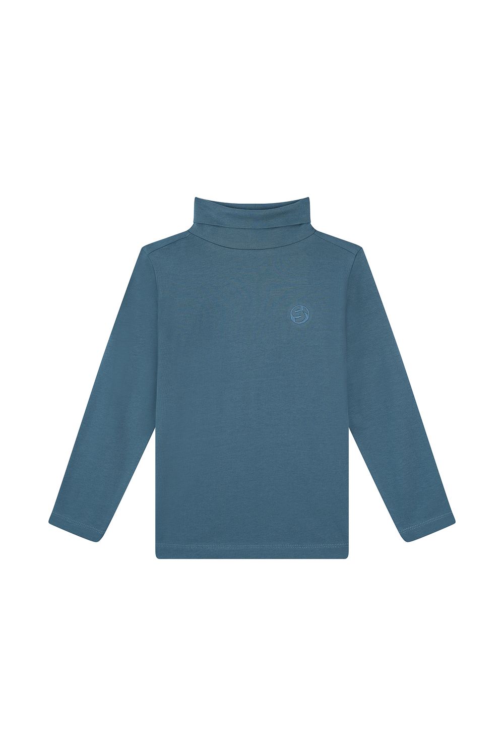 BRAM-SB-03-F– Someone jongens rolkraag longsleeve blauw