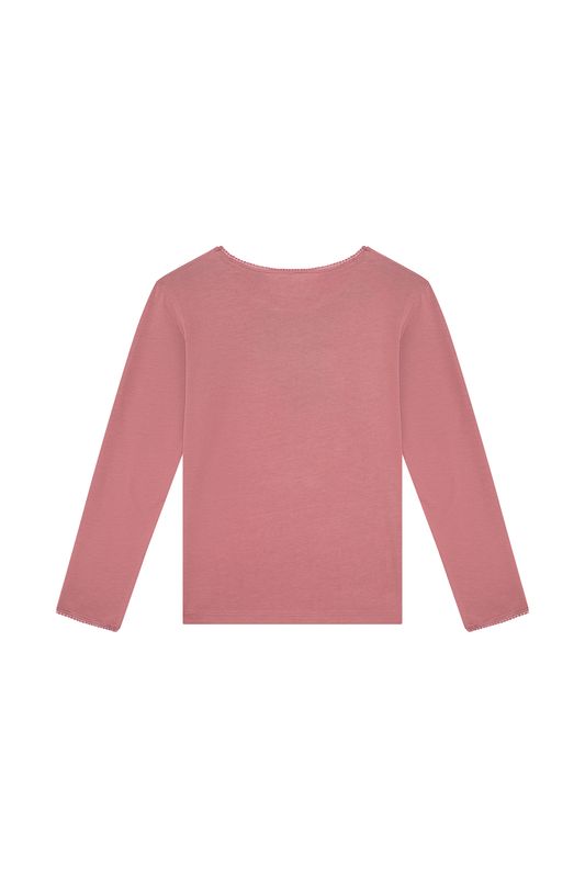 FENNA-SG-03-G – Someone meisjes longsleeve roze met uil