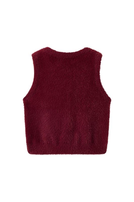 MAGALI-SG-13-P – Someone meisjes gilet bordeaux