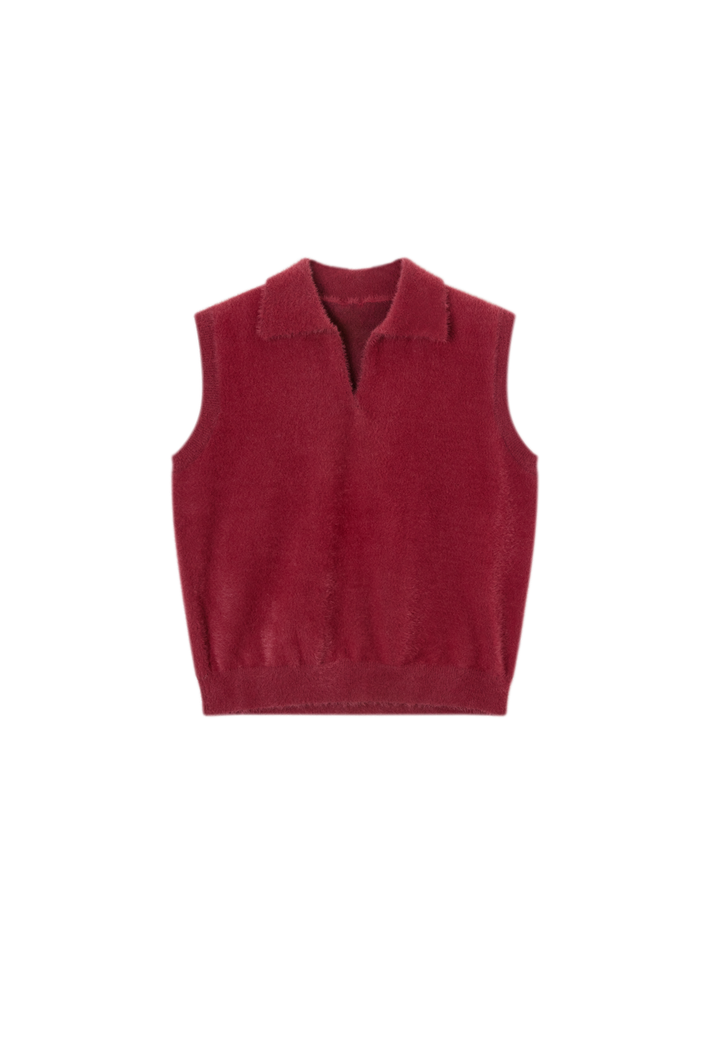 NINA-G-10-D – AWESOME meisjes mouwloze trui bordeaux