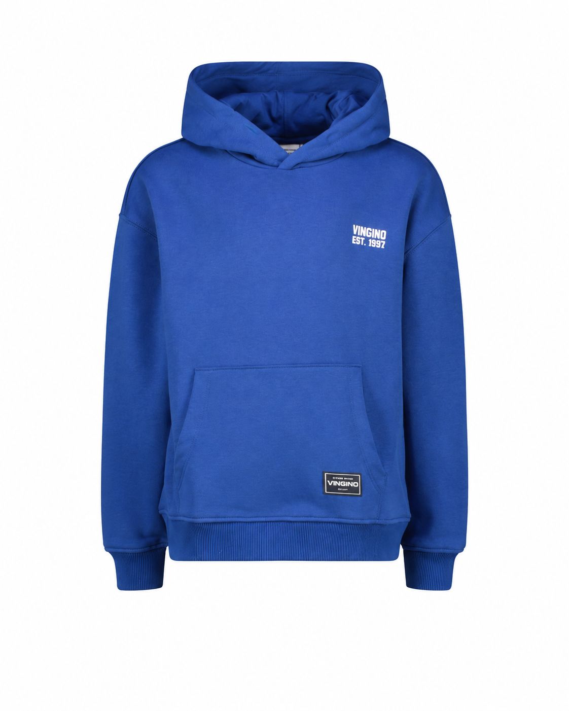 ICON-HOODY-Vingino Jongens Hoodie met Logo – Kobaltblauw