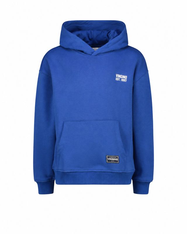 ICON-HOODY-Vingino Jongens Hoodie met Logo – Kobaltblauw