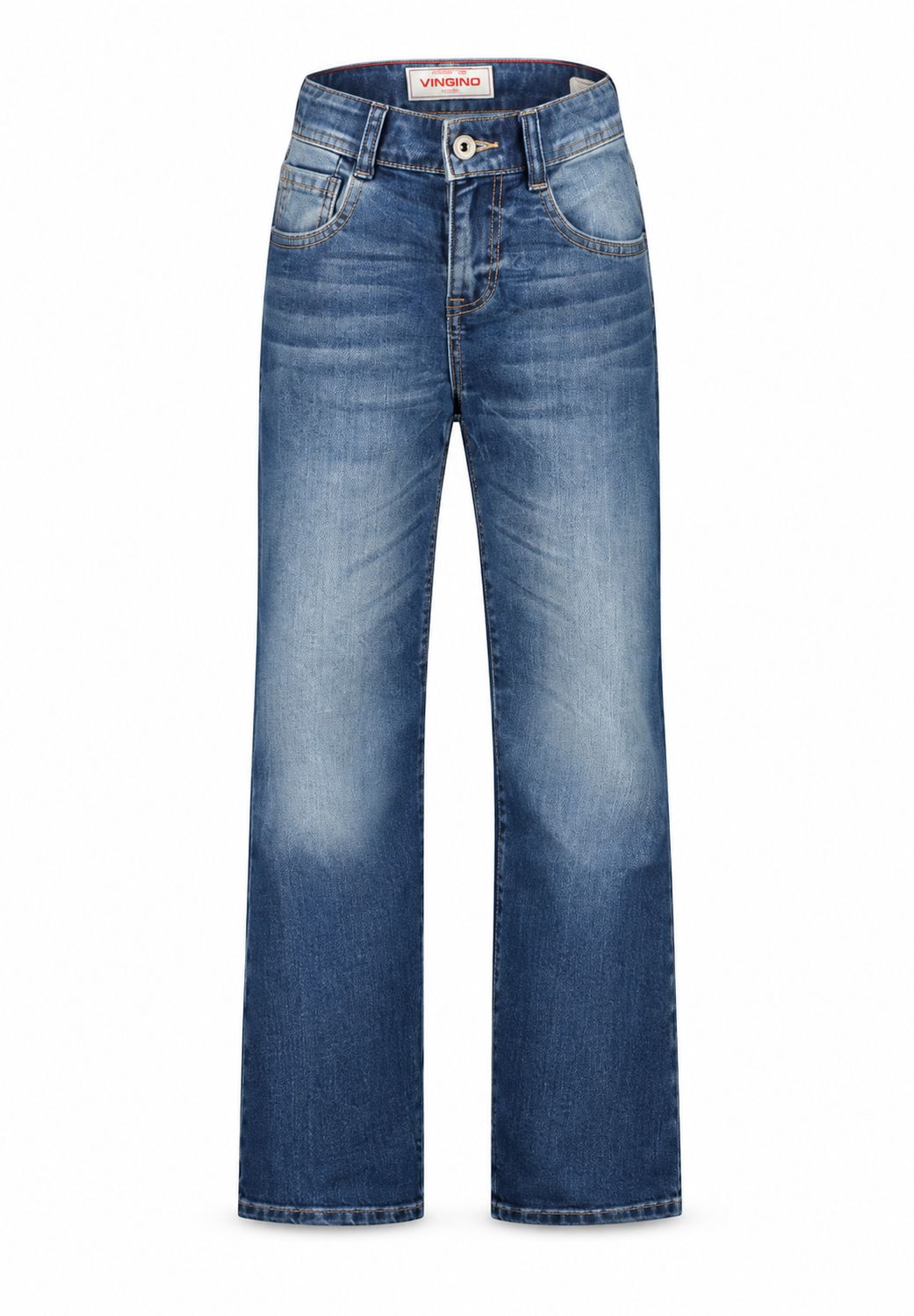 Gustavo - Vingino wide leg jeans donkerblauw