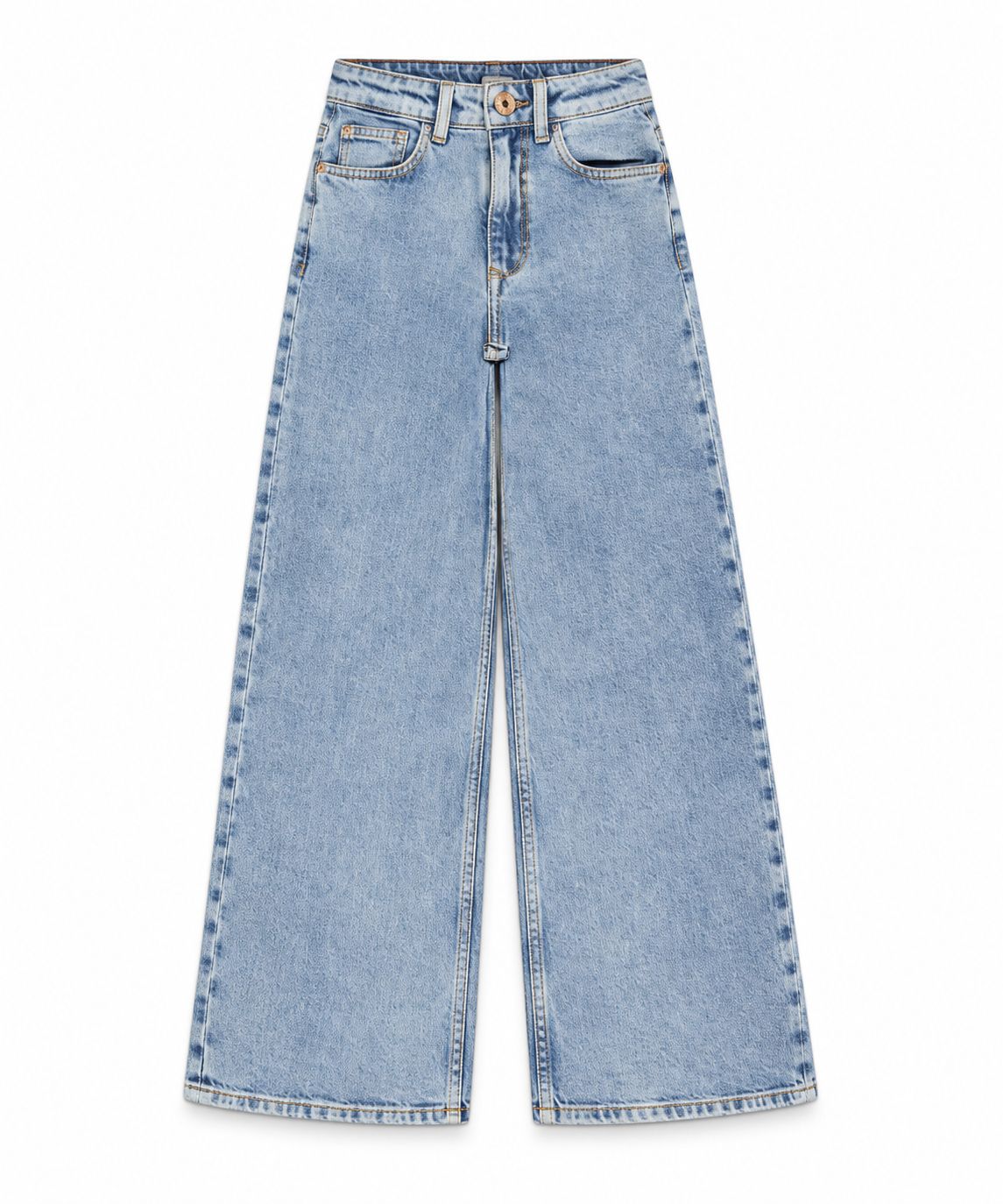 Cita - Vingino wide leg jeans lichtblauw