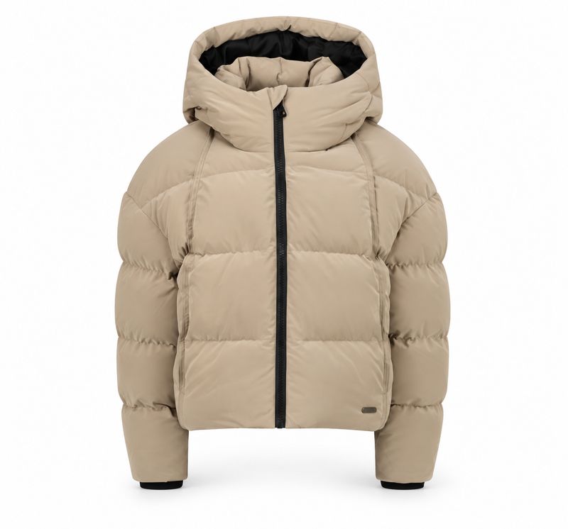 Malin - Vingino Gewatteerde Winterjas Beige