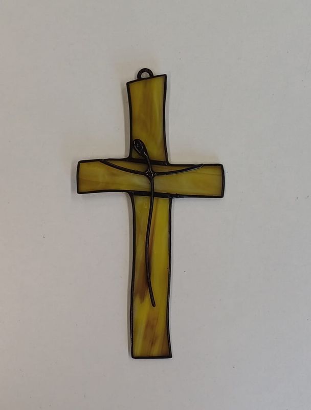 Krzyż witrażowy