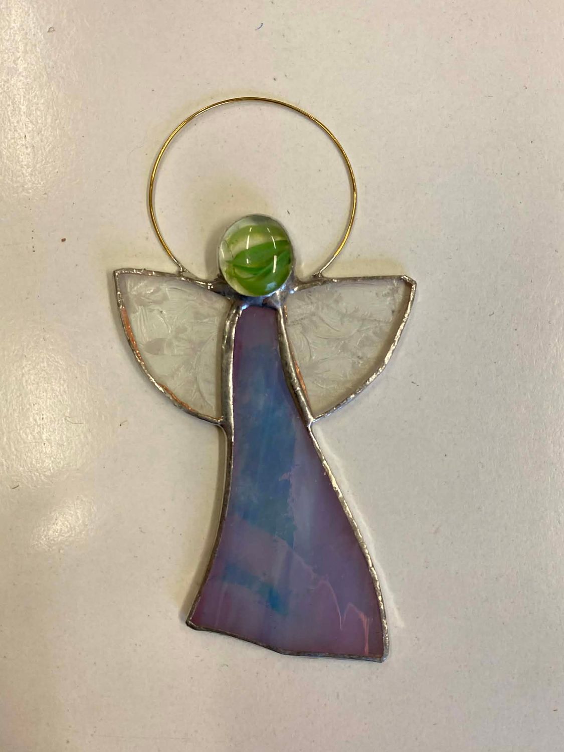 Anioł różowy holo