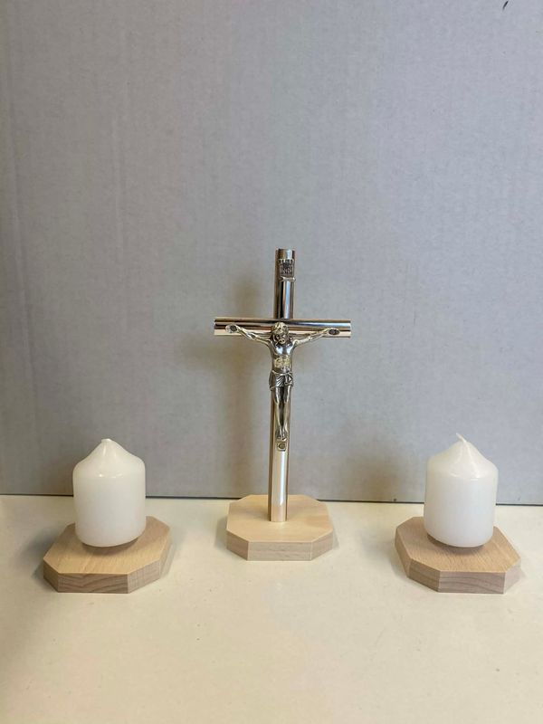 Zestaw kolędowy drewno