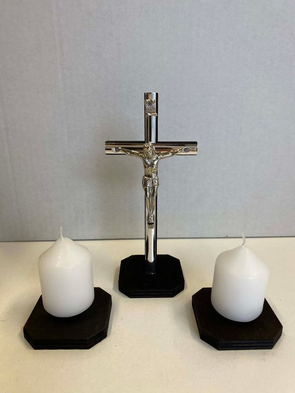 Zestaw kolędowy drewno