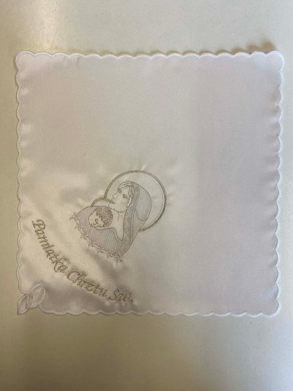 Szatka Matka Boża z Dzieciątkiem srebro