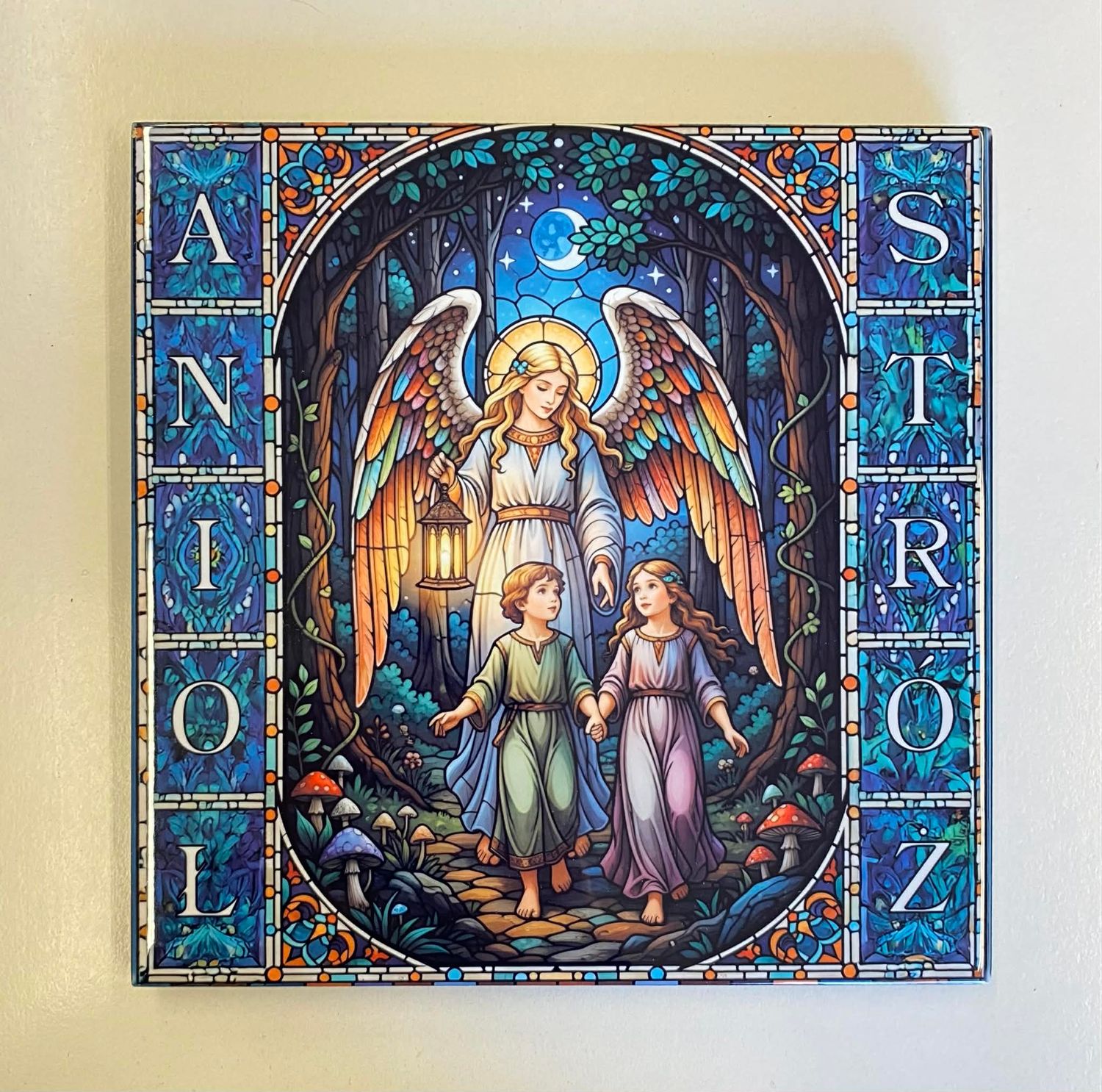 Anioł Stróż z dziećmi