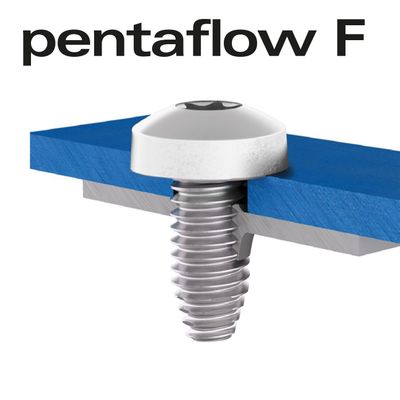 pentaflow "F" – Loch und gewindeformende Schraube für vorgelochte Dünnbleche – Linsenkopfschraube mit Innensechsrund
