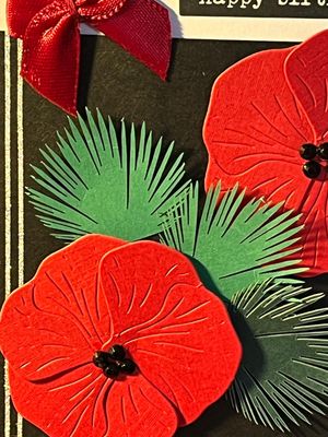 fleur rouge