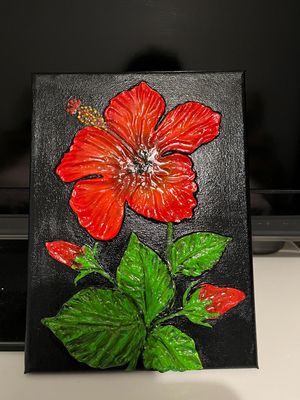 Hibiscus rouge